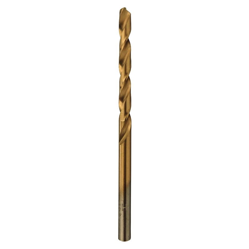 Drill Hulk Pack of 12, 7/64-Inch Titanium Nitride Coated Drill Bit, Premium M2 High Speed Steel, Jobber Length, for Metal, Plastic, Wood - Image 2